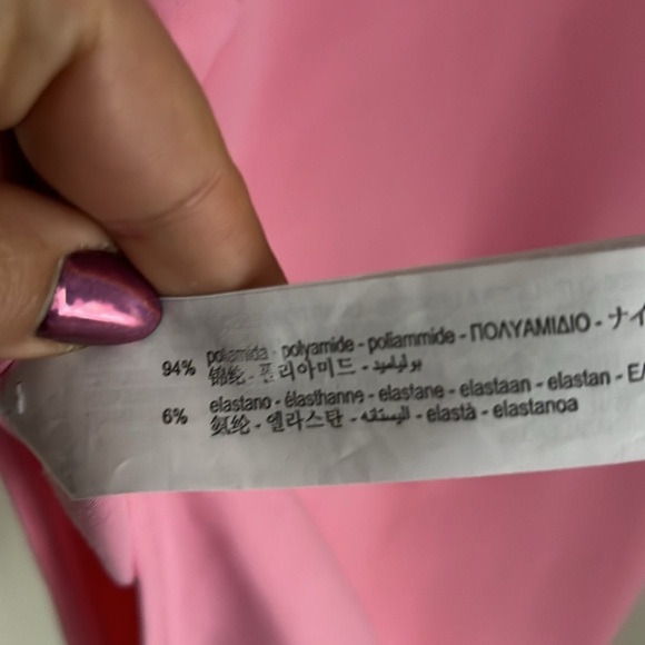 Zara Barbie Pink Sleeveless Bodysuit NWT - Picture 6 of 6